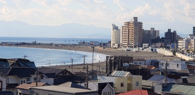 観光地の海